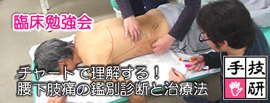 チャートで理解する腰下肢痛の鑑別診断と治療法